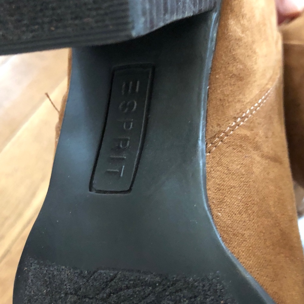 Brown Esprit Boots - Picture 3 of 5